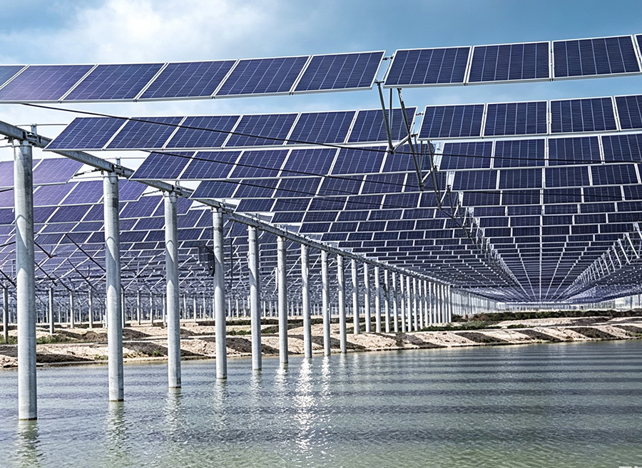 Daqing Zhaoyuan Toutai Town Qinghua Lake Fishery-Solar Integrated Power Generation Project