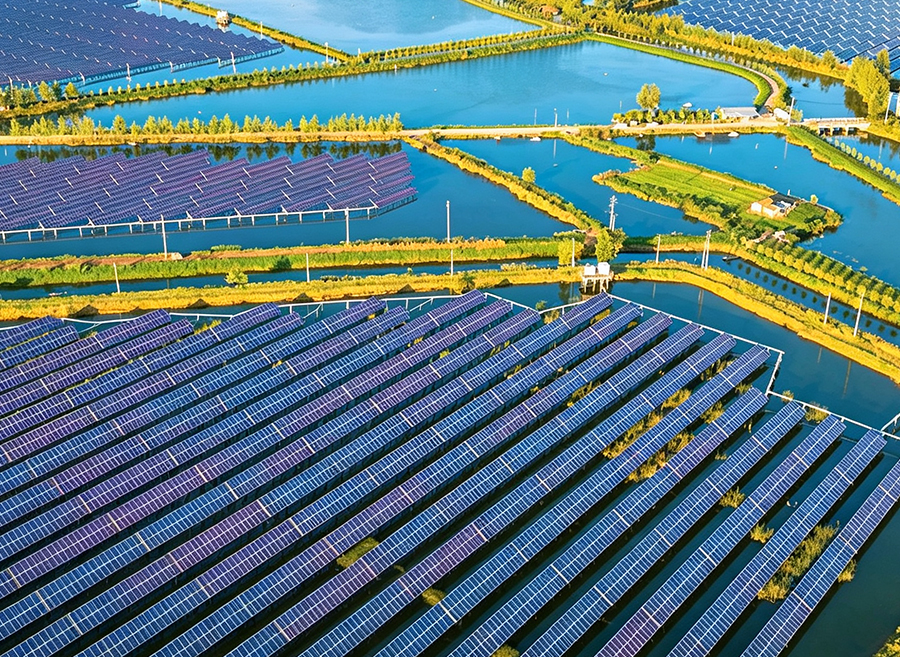 Daqing Zhaoyuan Toutai Town Qinghua Lake Fishery-Solar Integrated Power Generation Project