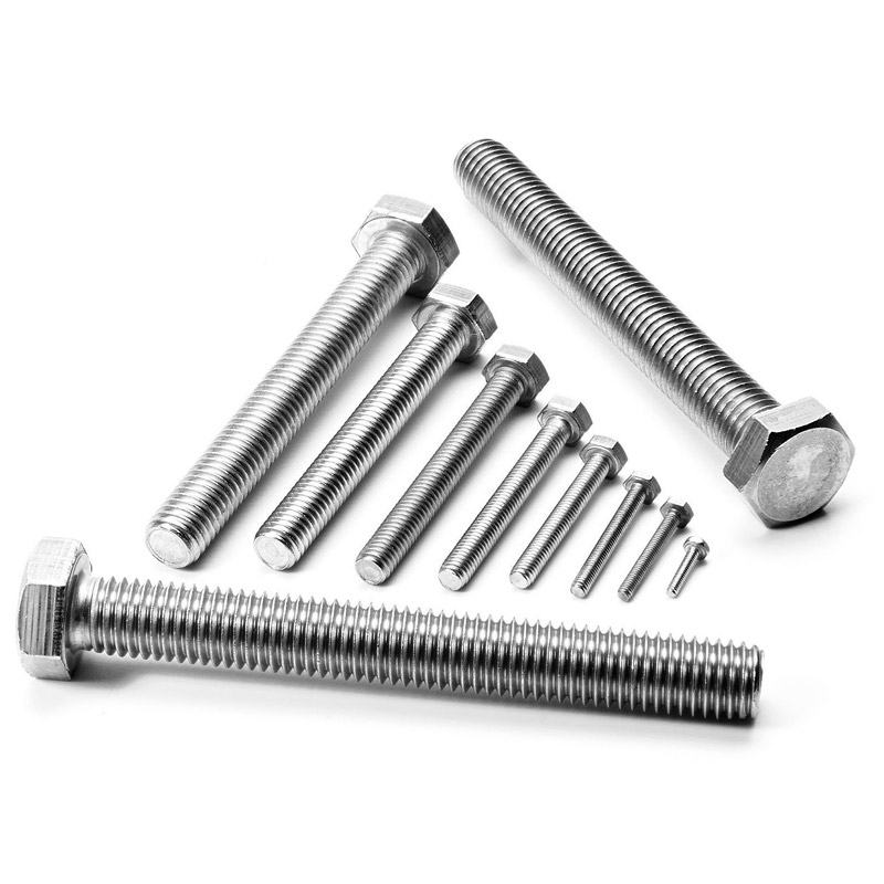 Hexagonal head full thread bolt, Class C